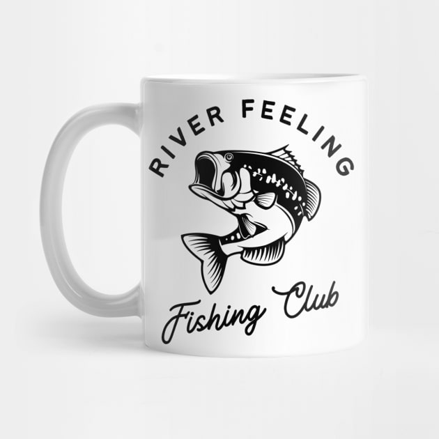 River Feeling , Fishing club by twitaadesign